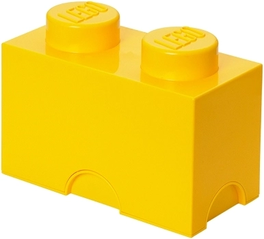 LEGO кутия за съхранение 2 – жълта