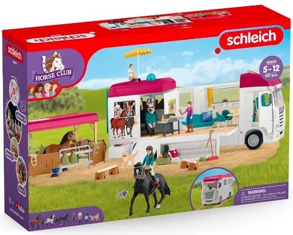 Schleich Horse Club транспортьор за коне с фигурки