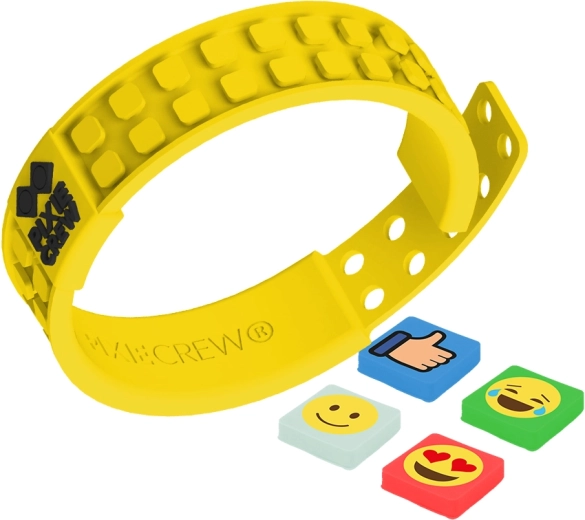 Pixie Crew Creative Bracelet Emoji Yellow