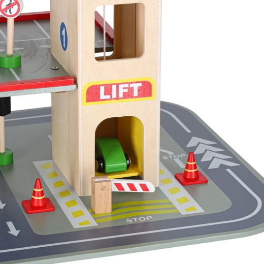 Manual elevator and smooth ramps