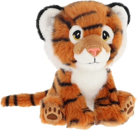 Keel Toys Keeleco плюшен тигър от рециклирана пластмаса 14 см