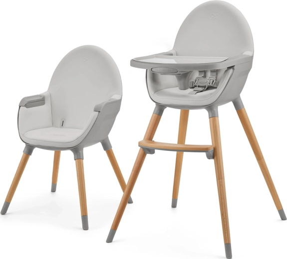 Kinderkraft High Chair 2-in-1 Fini 2 Grey