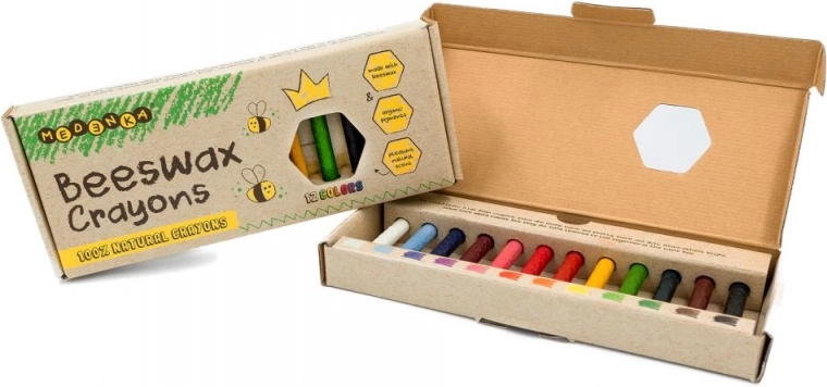Medenka Wax Crayons - 12 Pieces
