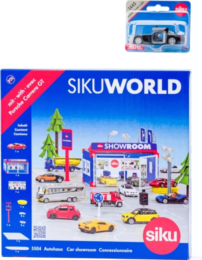 SIKU World автосалон с кола