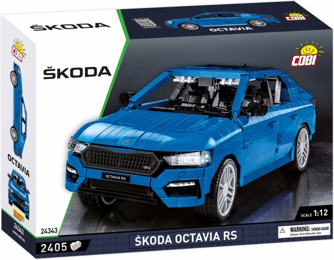 Конструктор Škoda Octavia RS 1:12 от Cobi