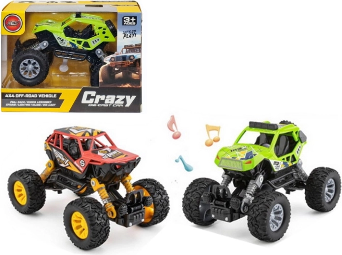 Metal Toy Car with Light and Sound