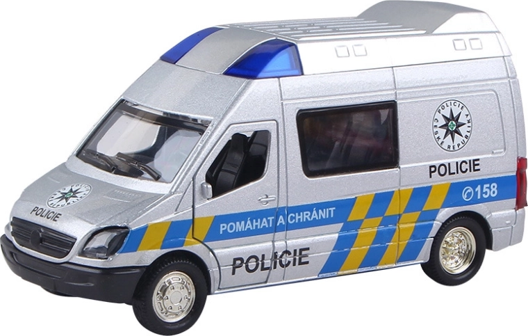 Police car with sound and light functions