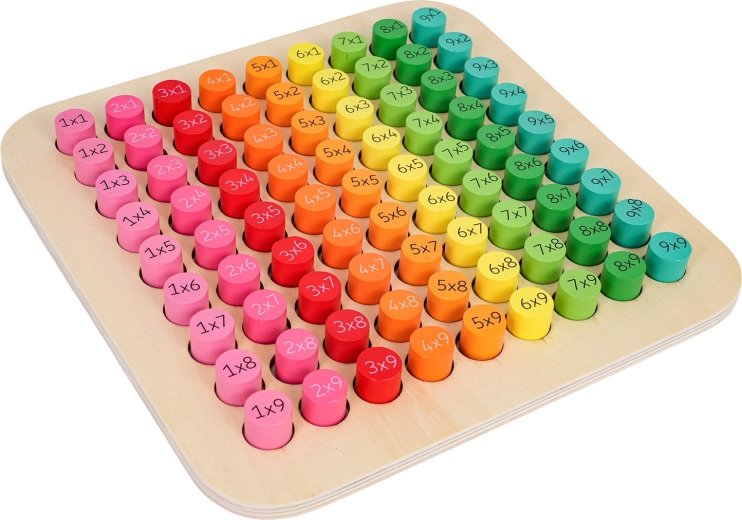 Durable wooden educational aid