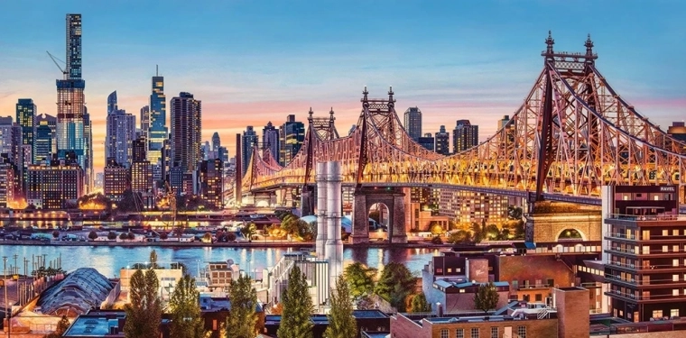 Пъзел 4000 части CASTORLAND – GOOD EVENING NEW YORK