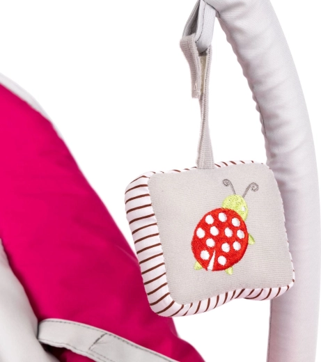 Removable bar with hanging toys