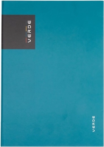 A5 Record Book VERDE Milano, 96 sheets, lined