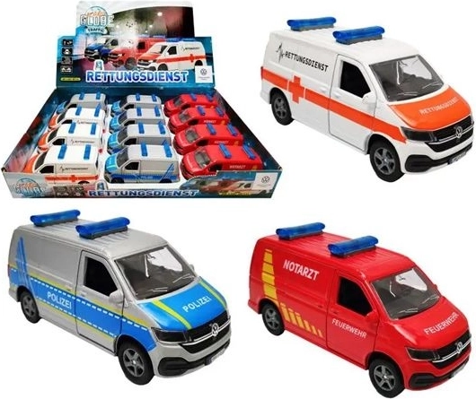 Volkswagen T6 service vehicle with pull-back drive (3 variants)