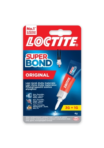 Loctite Super Bond Original 4 g – течно секундно лепило