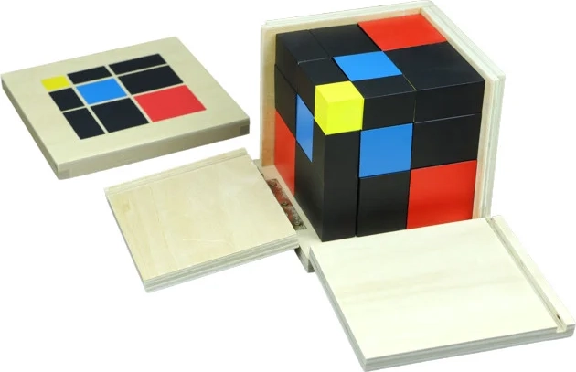 Moyo Montessori trinomial cube