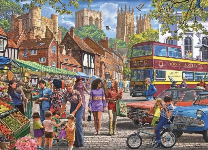 Puzzle York Market 1000 pieces GIBSONS