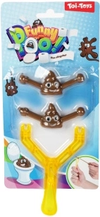 Plastic Slingshot with Poop