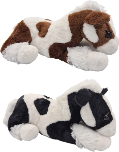 Large Lying Plush Horse - 1 Piece