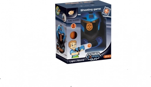 Kids’ pump-action launcher set with light and sound effects