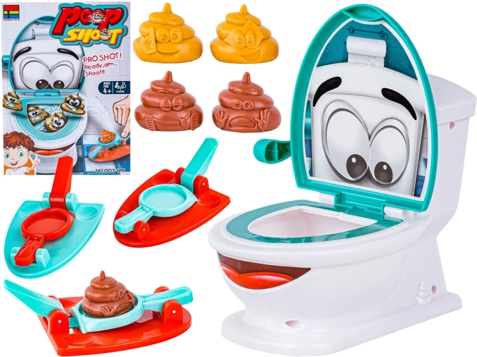Wesoły sedes poop shoot – сръчна игра с изстрелвачи