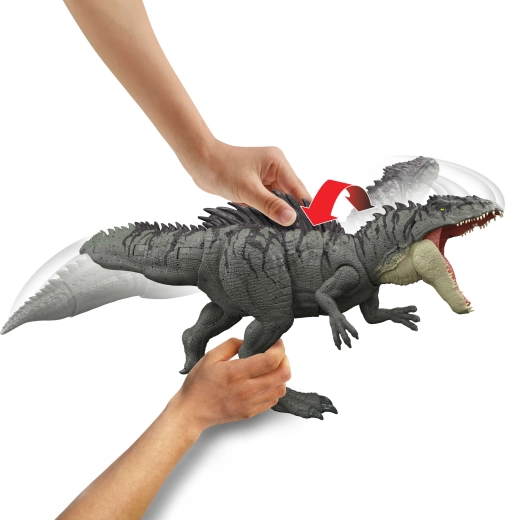 Mega jaw with movement for attack scenes