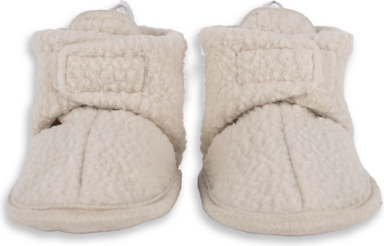 Lodger booties Teddy birch 12–18 months
