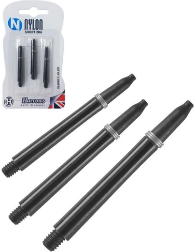 Резервни стебла за стрели Harrows nylon short 2BA (S) – комплект 3 бр.