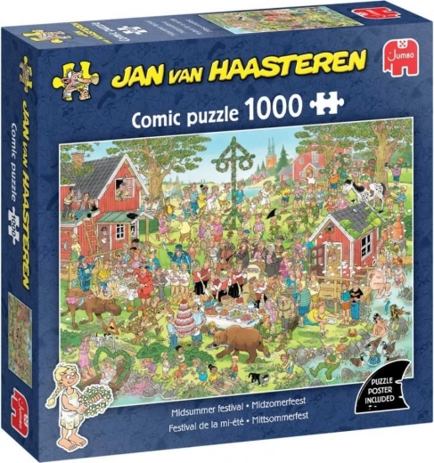 Jumbo пъзел Jan van Haasteren Летен фестивал 1000 части