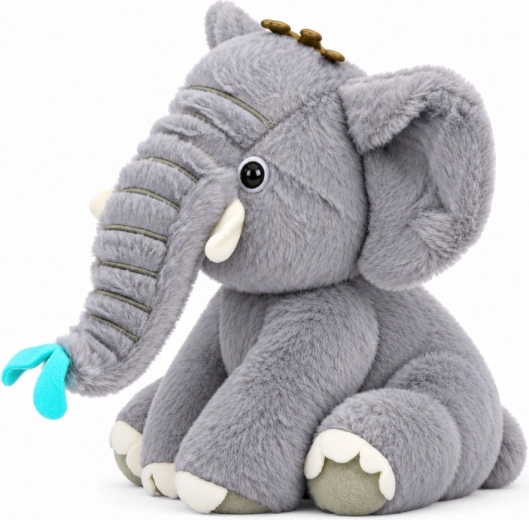 Charming elephant with distinctive details