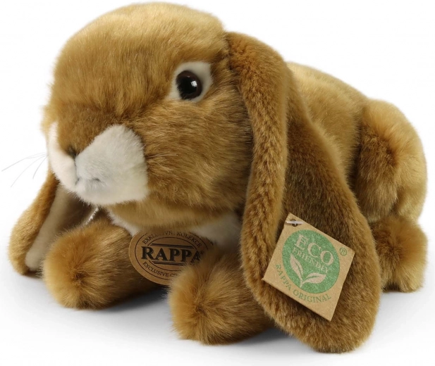 Rappa плюшен заек кафяв 25 см eco‑friendly