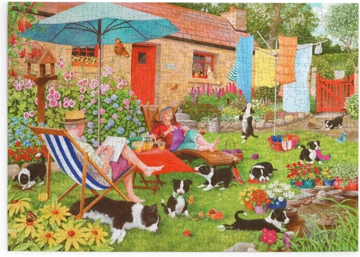 House of Puzzles Moments of Relaxation Puzzle with 500 Extra-Large Pieces