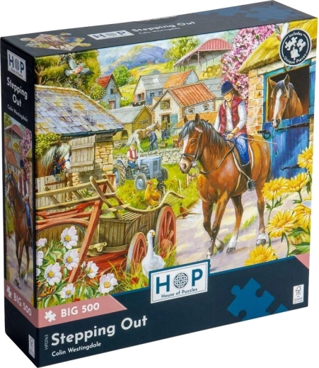 Captivating countryside scene with horses