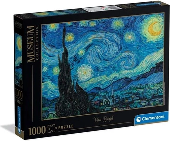 Clementoni puzzle Museum Collection van Gogh Starry Night 1000 pieces