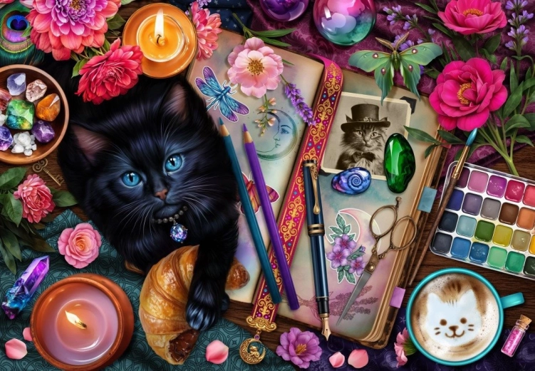 Puzzle Smart Cats 1000 Pieces BLUEBIRD
