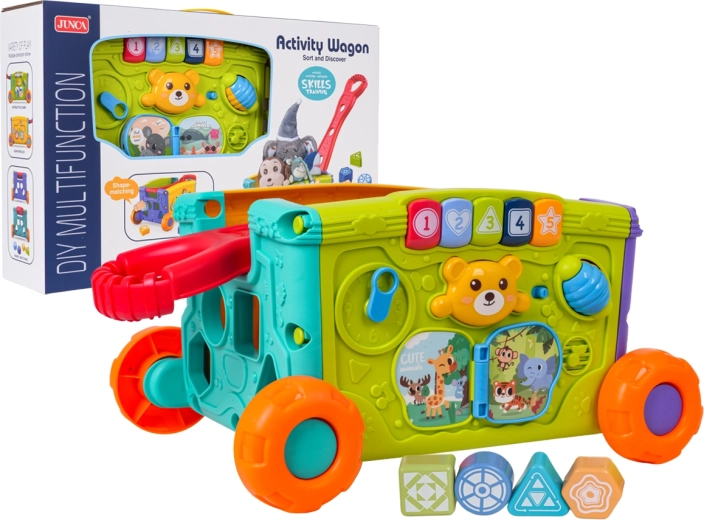 Multifunctional Interactive Baby Walker with Activities