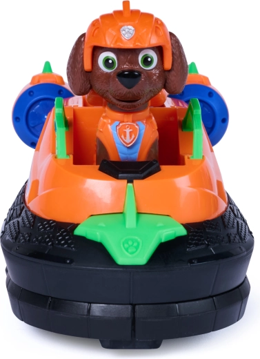 Roll-along hovercraft with movie-inspired design
