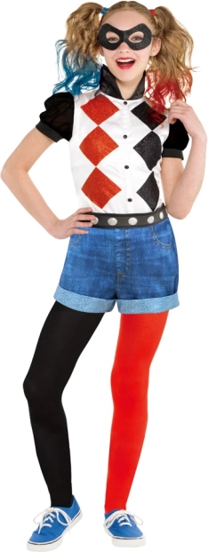 Детски костюм Harley Quinn за възраст 8–10 години