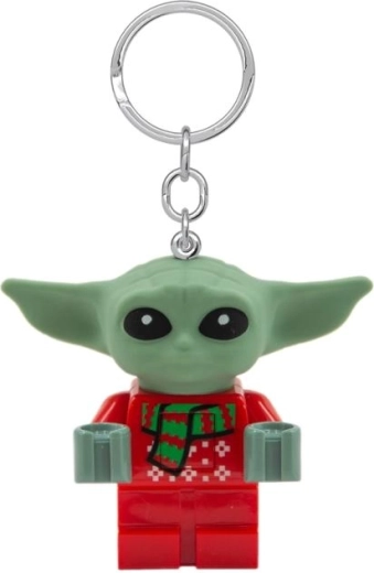 LEGO Star Wars Grogu light-up keychain – Holiday Edition