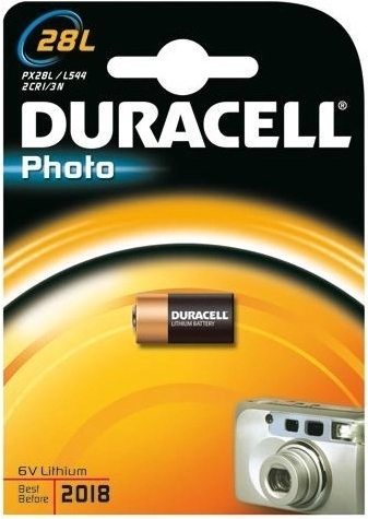 Duracell PX28L 6 V Lithium Photo Battery