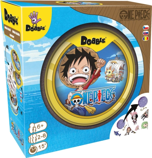 Мотиви от One Piece върху 55 кръгли карти