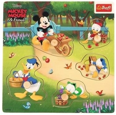 Trefl mini wooden puzzle Mickey Mouse