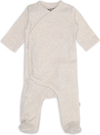 Lodger newborn romper Melange Birch, size 50 - 1 piece
