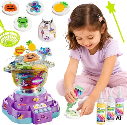WOOPIE Interactive Magic Cauldron for Making Gel Figures, 21 Pieces