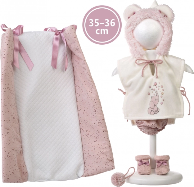 Дрешки за бебешка кукла NEW BORN 35–36 см