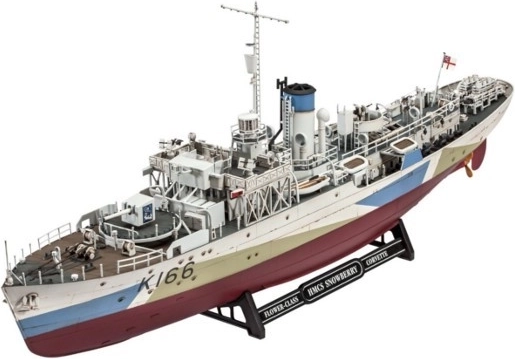 Revell HMCS Snowberry Flower-class Corvette 1:144 Plastic Model