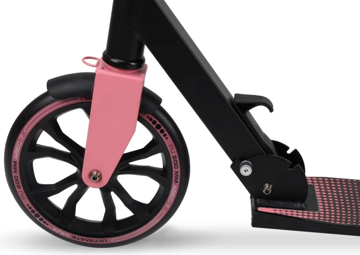 Large wheels for a smooth ride