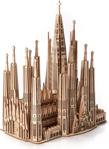 Little Story 3D дървен пъзел Sagrada Família
