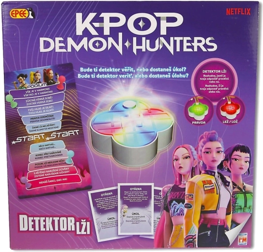 K-POP Demon Hunters Lie Detector – board game