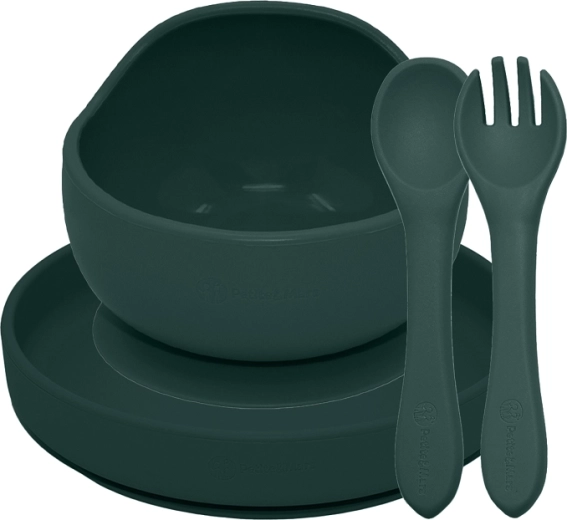 Petite&Mars silicone feeding set Take&match 3 pcs Desert Sand 6m+
