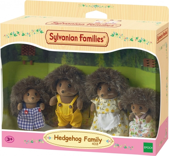Sylvanian Families Hedgehog Family – set of 4 figures