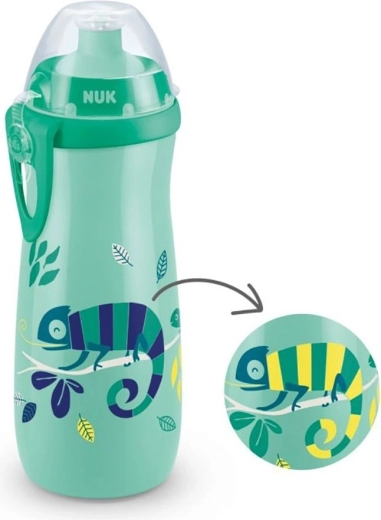 Детска спортна бутилка NUK Sports Cup Chameleon 450 мл